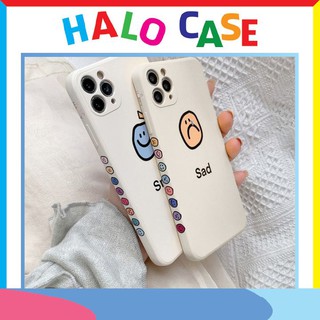 Ốp lưng iphone vuông cạnh hình smile sad 6/6plus/6s/6splus/7/7plus/8/8plus/x/xr/xs/11/12/pro/max/plus/promax