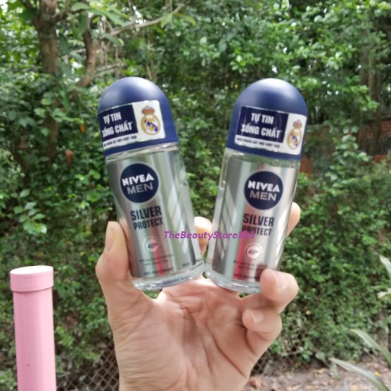 Lăn Ngăn Mùi Nivea Phân Tử Bạc 50ml