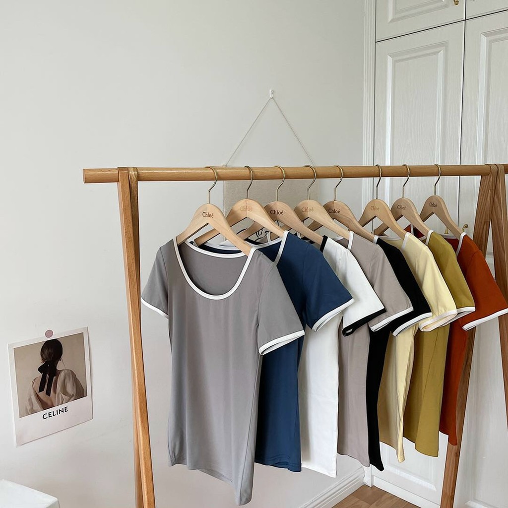 Áo phông, Áo phông nữ Style thể thao trẻ trung chất đẹp siêu xinh mã LM APN3