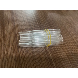 10 ống hút mụn thuỷ tinh