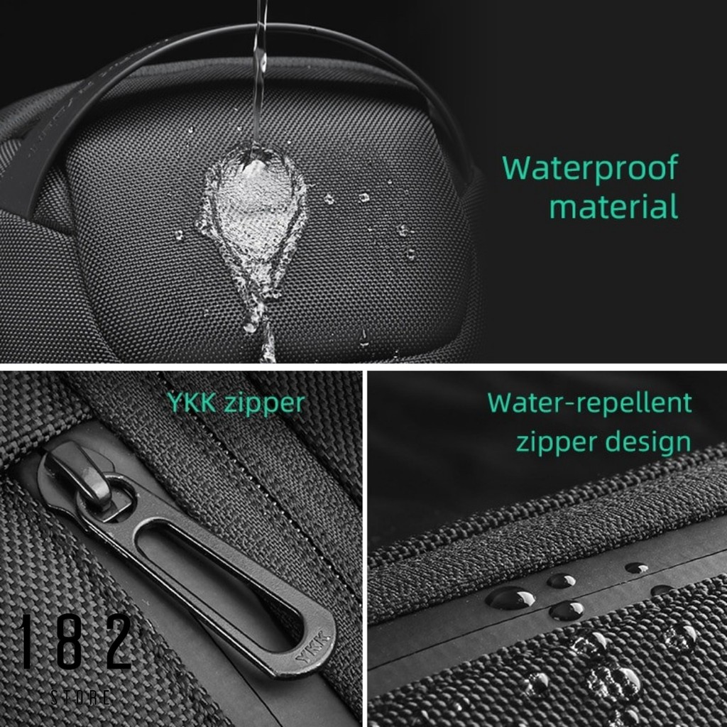 Túi Đeo Chéo Nam WEIXIER 4.0 Có Khóa Chống Trộm Vải Oxford Chống Nước Cao Cấp Chính Hãng - The Black Box | BigBuy360 - bigbuy360.vn