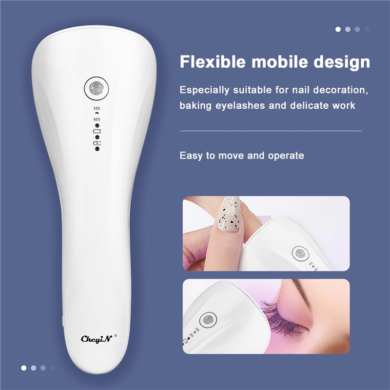Máy hong khô móng tay CkeyiN nhanh chóng có thể sạc tiện dụng