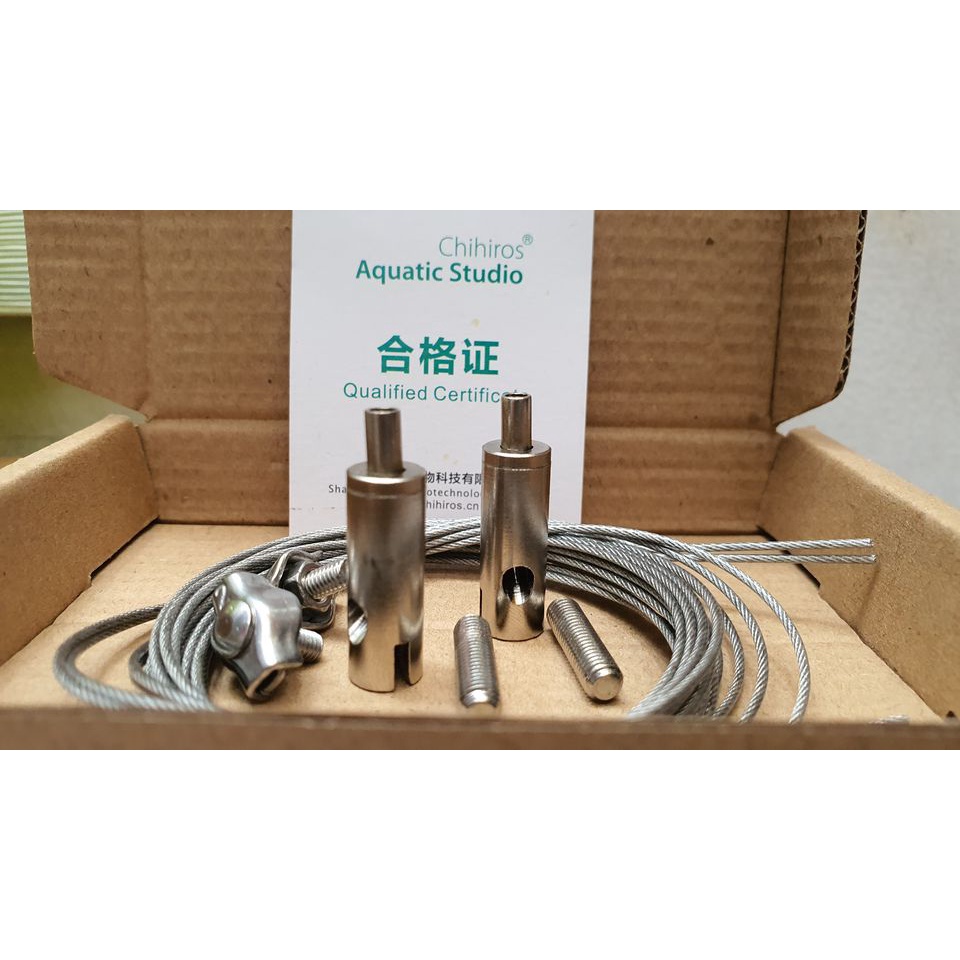 Bộ cáp treo đèn chihiros wrgb 2 chính hãng, cáp treo wrgb2 | kit treo chihiros | kit wrgb2