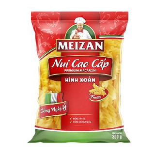 Nui Xoắn Cao Cấp Meizan Gói 300G