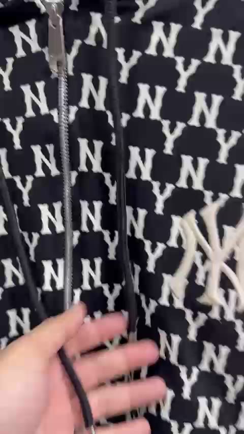 Hoodie Zip MLB Monogram Có Khóa kéo Vải cotton 100% (Free Ship) | BigBuy360 - bigbuy360.vn