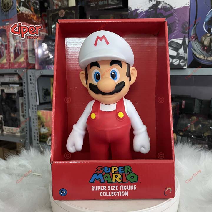 Mô hình Mario - Mũ Trắng - Figure Mario