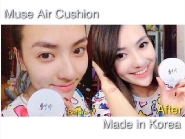 🍃 CUSHION PHẤN NƯỚC DINH DƯỠNG MUSE 3in1 🍃