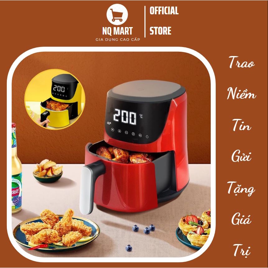 Nồi chiên không dầu Cát Á - CR5120, công suất 1400W, dung tích 5L - Bảo hành 1 năm