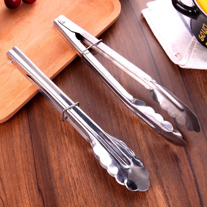 Kẹp Inox Gắp Thức Ăn, Đồ Nóng, Đá 88104 Sỉ Lẻ Gia Dụng