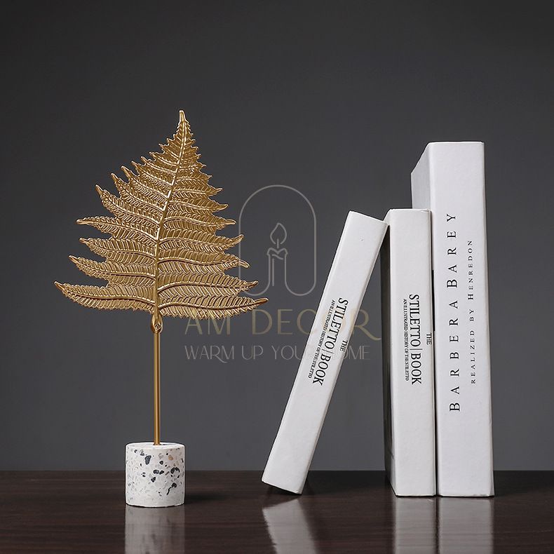 Chiếc lá phong cách Bắc Âu decor trang trí phòng ngủ, phòng khách, quà tặng sang trọng - AM Decor