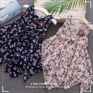 Váy maxi đi biển cho bé gái siêu đẹp