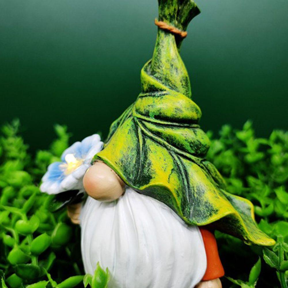 Đèn Năng Lượng Mặt Trời Hình Tượng Gnome Trang Trí Sân Vườn