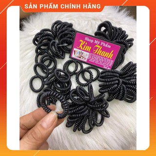 dây lò xo cột tóc giá 1k LẺ 1 DÂY