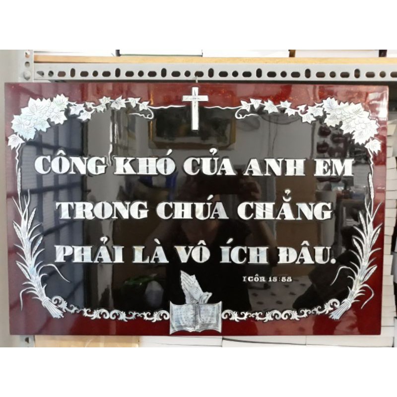 Tranh sơn mài câu gốc