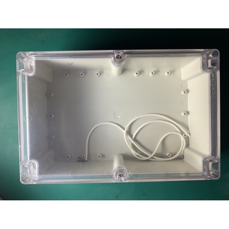 Hộp nhựa 230x150x85mm nắp trong suốt chế đèn led cob 70w 100w 200w 12v