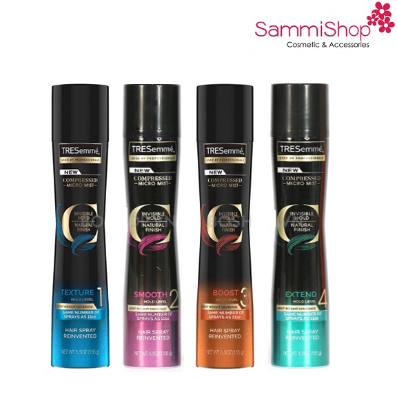 Xịt tạo kiểu tóc giữ độ phồng TRESemme Compressed Micro Mist 155g