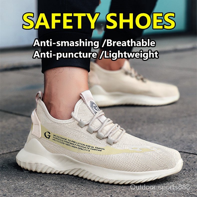 Breathable Anti-Slip Safety Shoes For Men Giày
