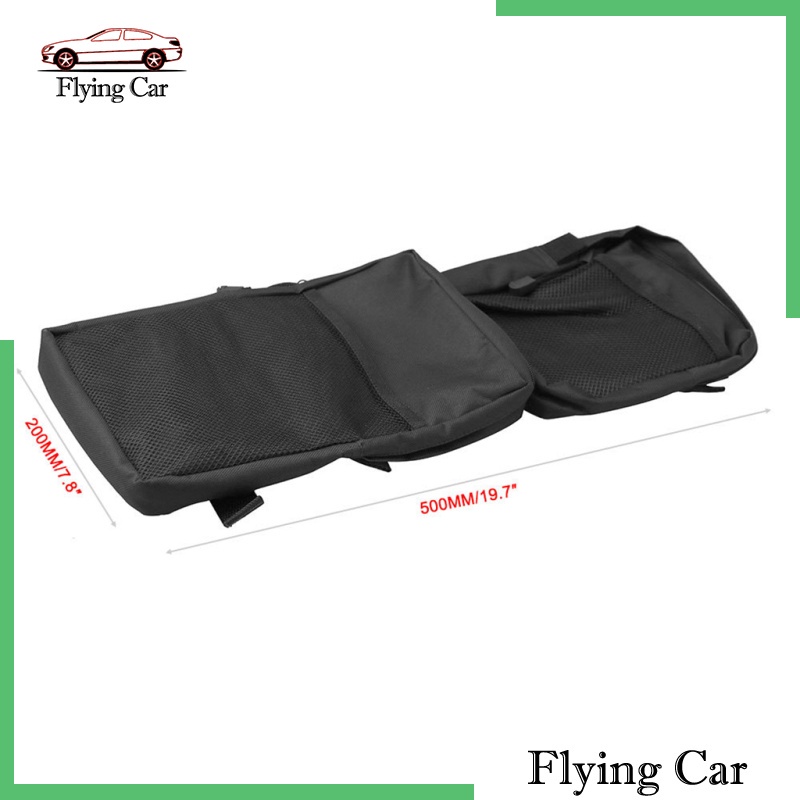 [giá giới hạn] 2 PackATV Fender Bags Waterproof Motorcycle for ATV UTV Fishing Black