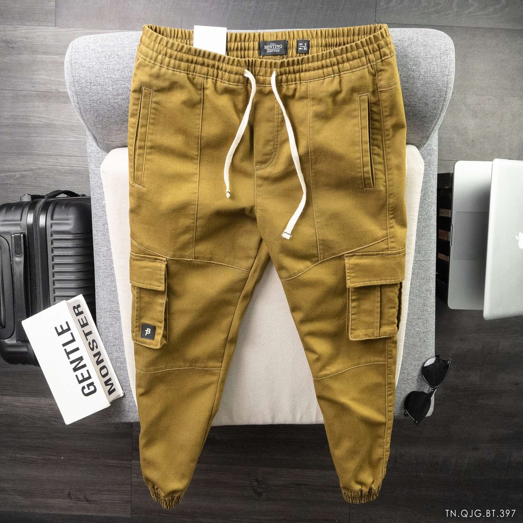 Mạnh Mẽ &amp; Đầy Nam Tính Cùng Quần Jogger Túi Hộp Bentino 2588