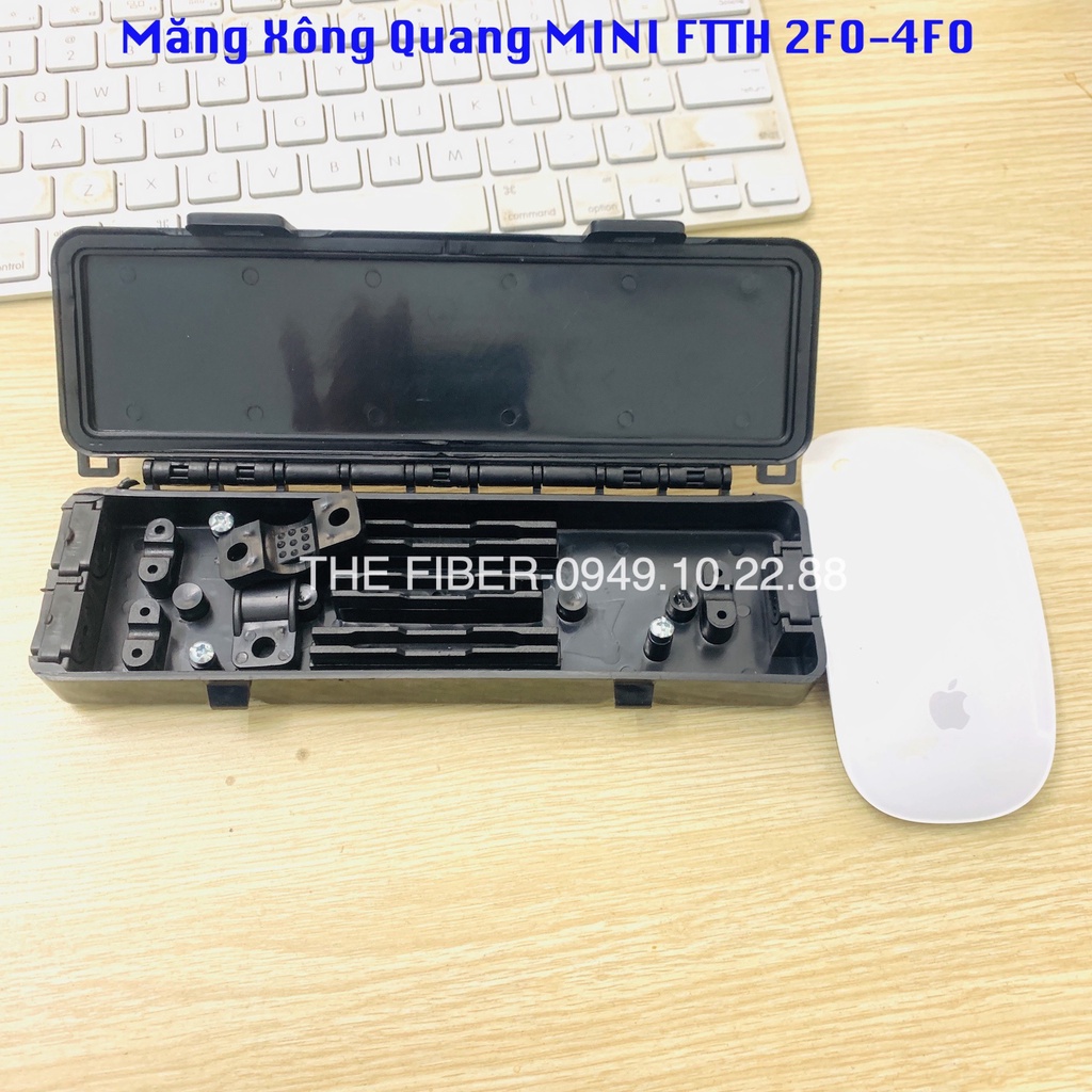 Măng Xông Quang MINI FTTH 2FO-4FO Bộ nối cáp quang thuê bao