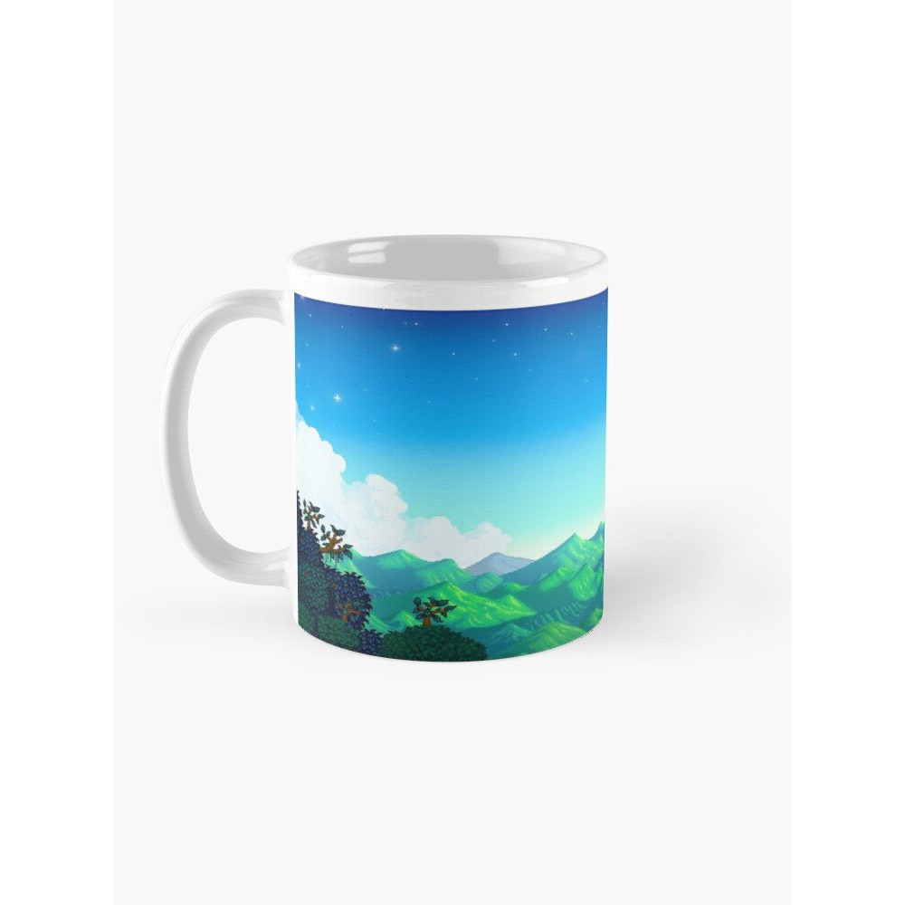 ( 5 mẫu ) Cốc sứ trắng in hình STARDEW VALLEY Coffee Hot Chocolate Beer Tea Wine game anime chibi dễ thương xinh xắn