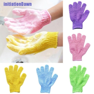 Đội đầu❥ Set 5 đôi găng tay tẩy tế bào chết khi tắm