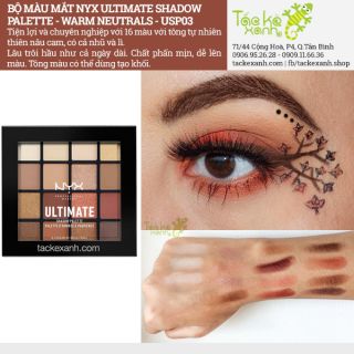 Phấn mắt lameila 16 màu