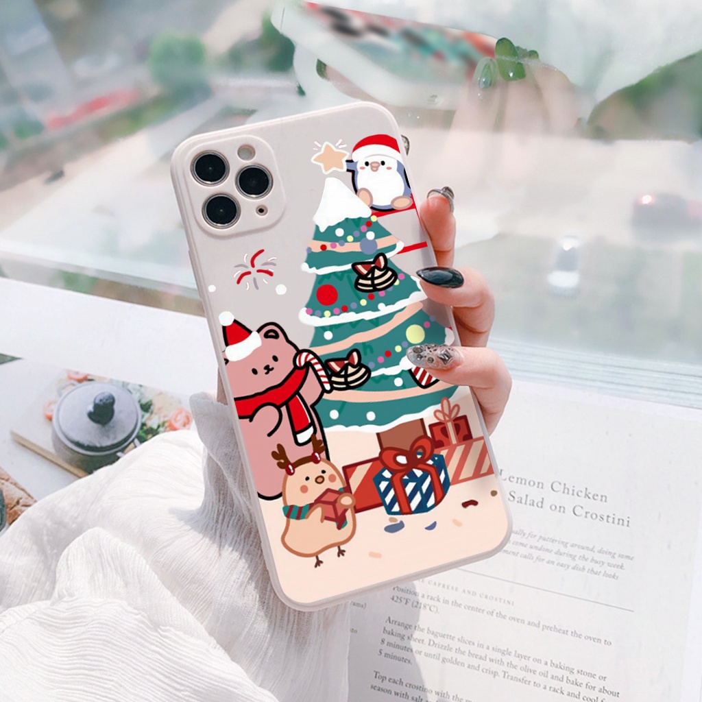 Ốp lưng iphone vuông cạnh cây thông NOEL giáng sinh 6/6plus/6s/6splus/7/7plus/8/8plus/x/xr/xs/11/12/pro e113 | WebRaoVat - webraovat.net.vn