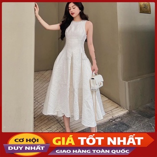 Váy Gấm Tôn Hông Cổ Ngọc Hàng Quảng Châu Loại 1 V1055-Violet