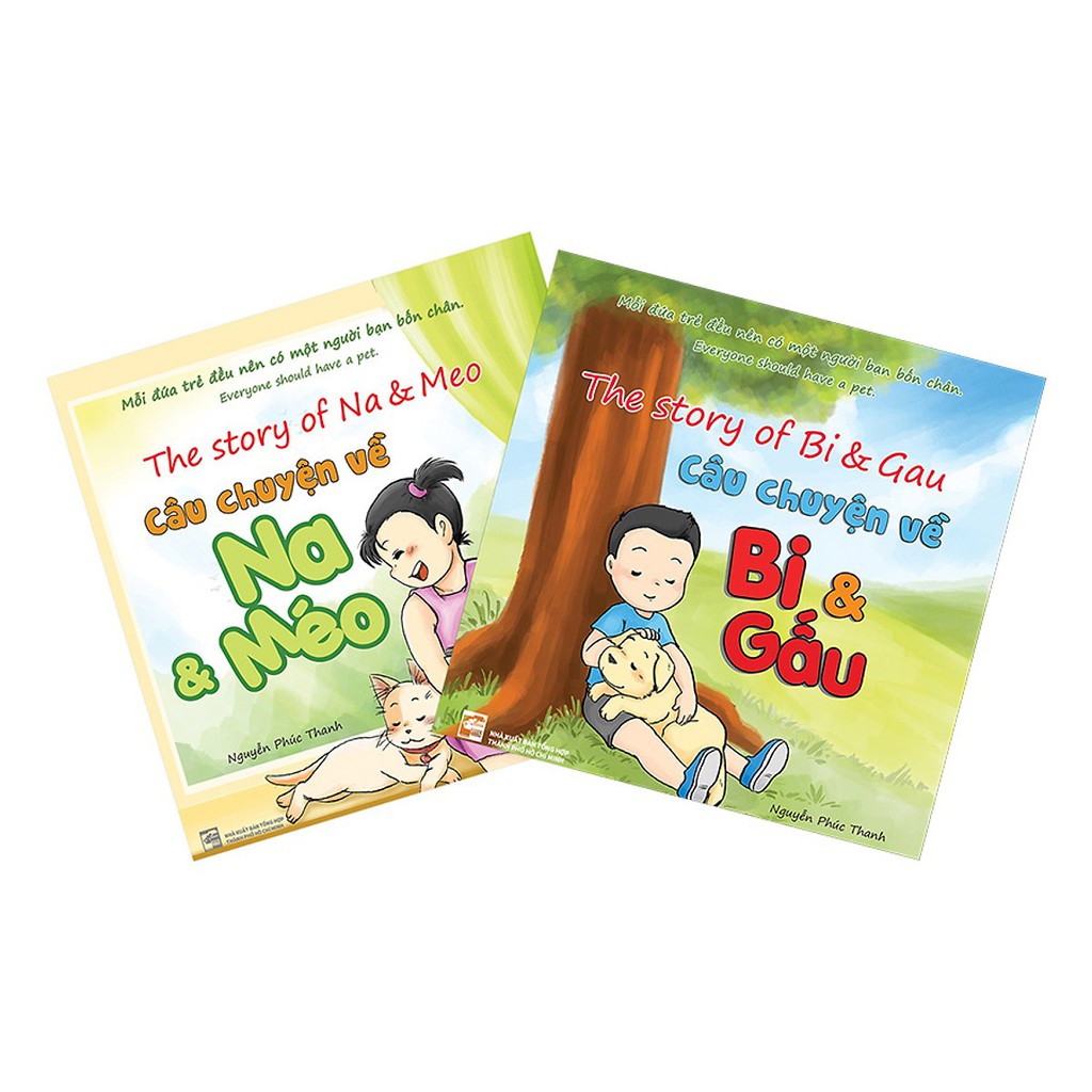 Sách - Bộ Truyện Tranh SN: Câu Chuyện Về Bi &amp; Gấu+Na &amp; Méo (2 Cuốn)