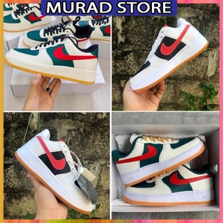 🎁full bill box 🎁giày thể thao nike_gucci, giày af1 gc xanh đỏ nam nữ cao cấp siêu hot 2022