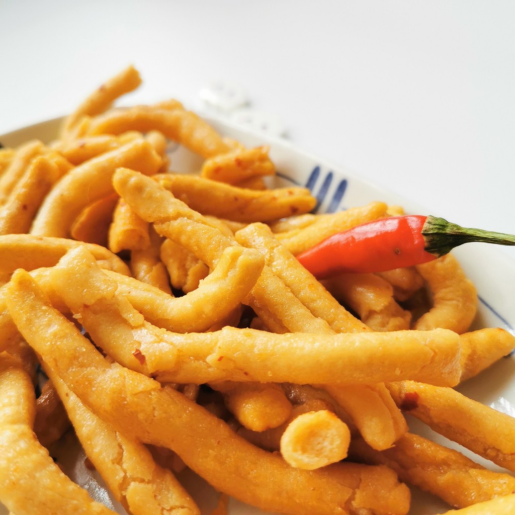 Ăn vặt quẩy sấy giòn cay nhà làm 100g/ 500g (Chay mặn dùng được) | BigBuy360 - bigbuy360.vn