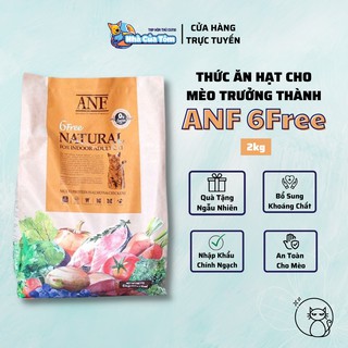 Thức ăn hạt hữu cơ anf 6free cho mèo trưởng thành
