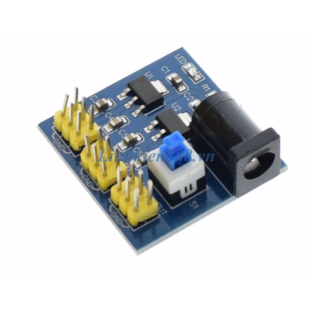 Module Nguồn DC Nhiều Đầu Ra 3.3V, 5V, 12V, Đầu Vào 5V-12V