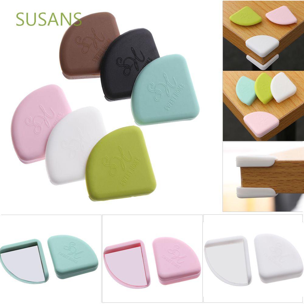 Set 1/4 dây bọc cạnh bàn mềm mại bảo vệ an toàn cho bé