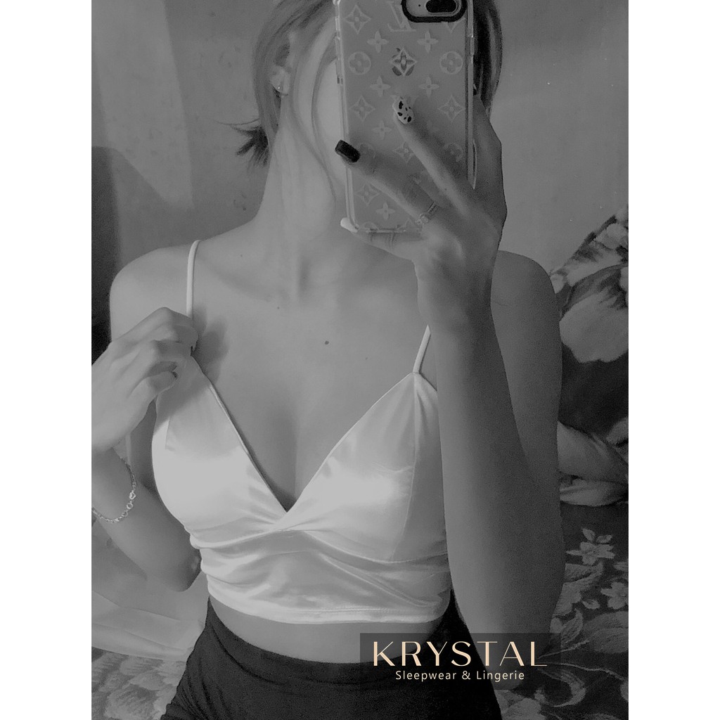 Áo Bra lụa 2 dây KRYSTAL NK06 | BigBuy360 - bigbuy360.vn