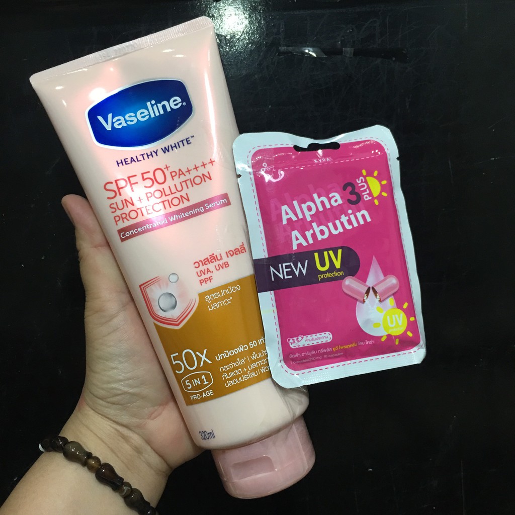 Sữa Dưỡng Thể Vaseline Healthy White Instant Fair 350ml 4X