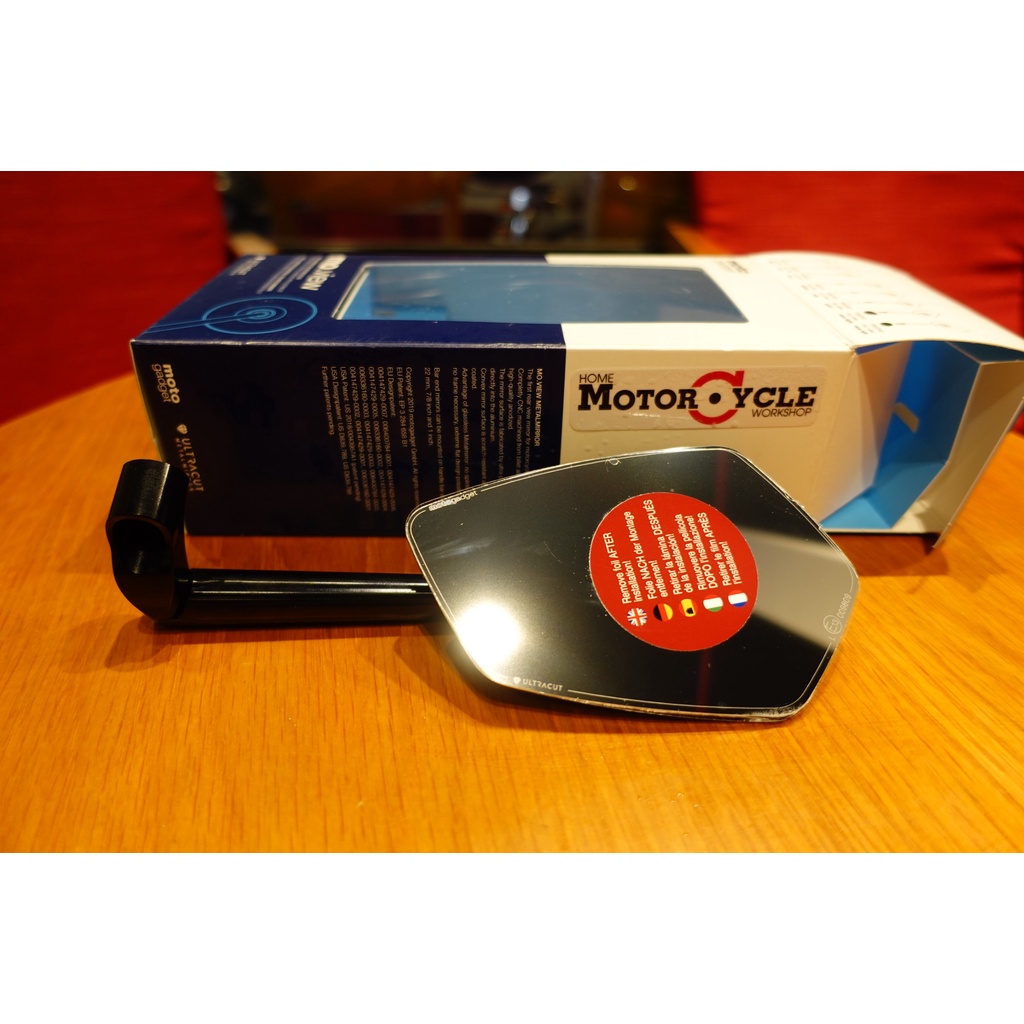 Kính chiếu hậu Motogadget mẫu mo.view race  2041 - 2040 chính hãng - Home Motocycle Workshop