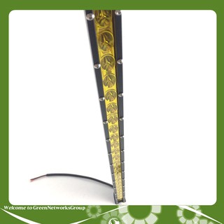 Đèn pha Led bar trợ sáng 24 bóng dài (ánh sáng vàng)