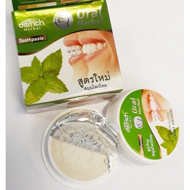 Kem đánh răng Derrich Oral Herbal Toothpaste