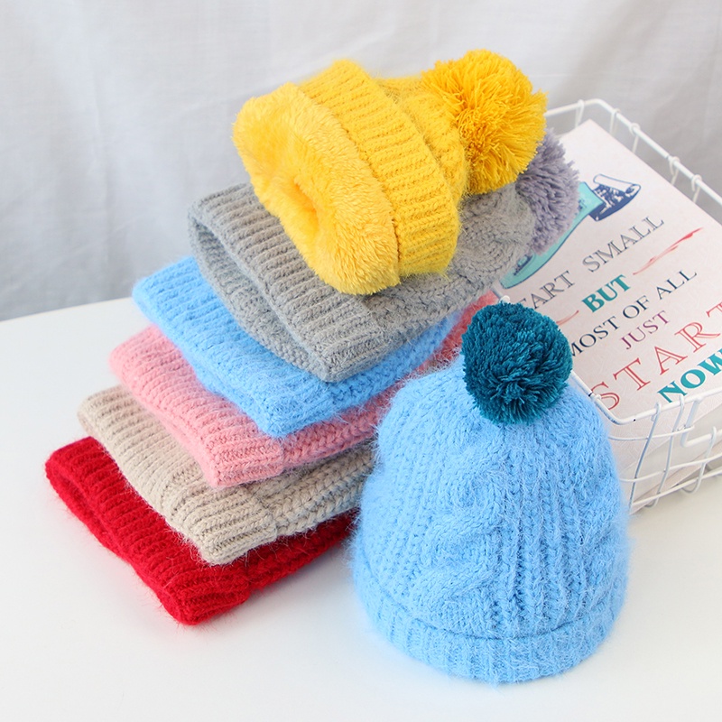 Nón Len Trùm Đầu Giữ Ấm Cho Bé