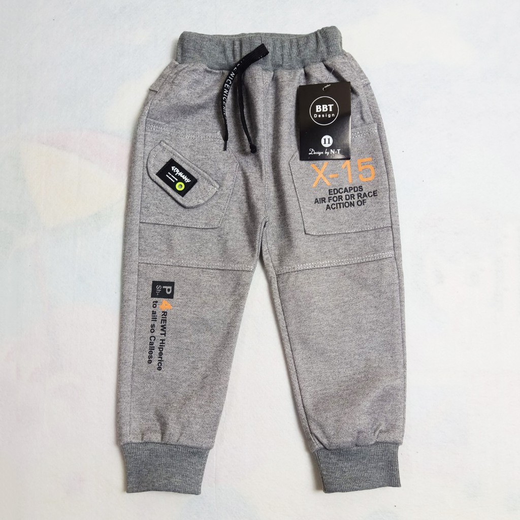 [XẢ KHO] Quần thun thể thao bé trai phong cách Hàn Quốc mẫu mới cực chất (1-4 tuổi)