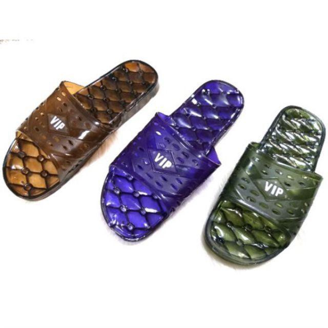Dép nhựa lỗ VIP đi trong nhà đi nhà vẹ sinh