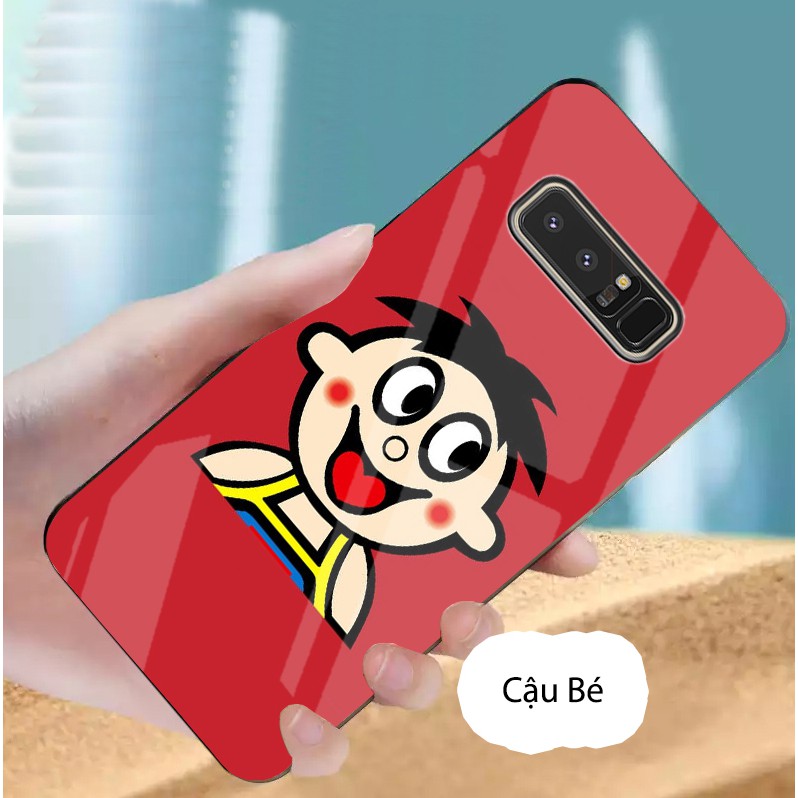 Ốp SAMSUNG NOTE 8 mặt kính gương bóng