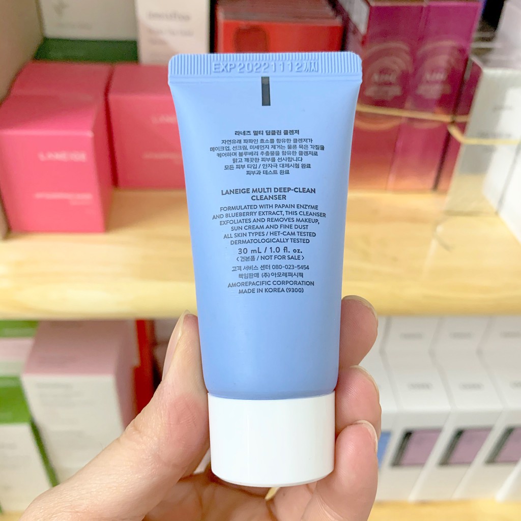 SỮA RỬA MẶT LANEIGE Multi Deep Clean Cleanser (MINISIZE)