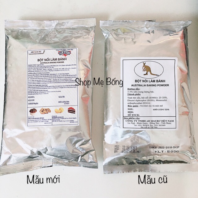 Bột nổi Mauri 500g / Bột nở / Baking powder [DATE: 04/22]