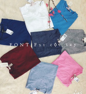 Áo cotton f21
