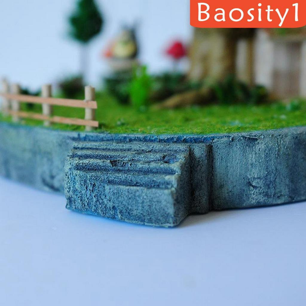 5 Tấm xốp màu xanh 30cm x 20cm x 2cm dùng cho mô hình tự làm