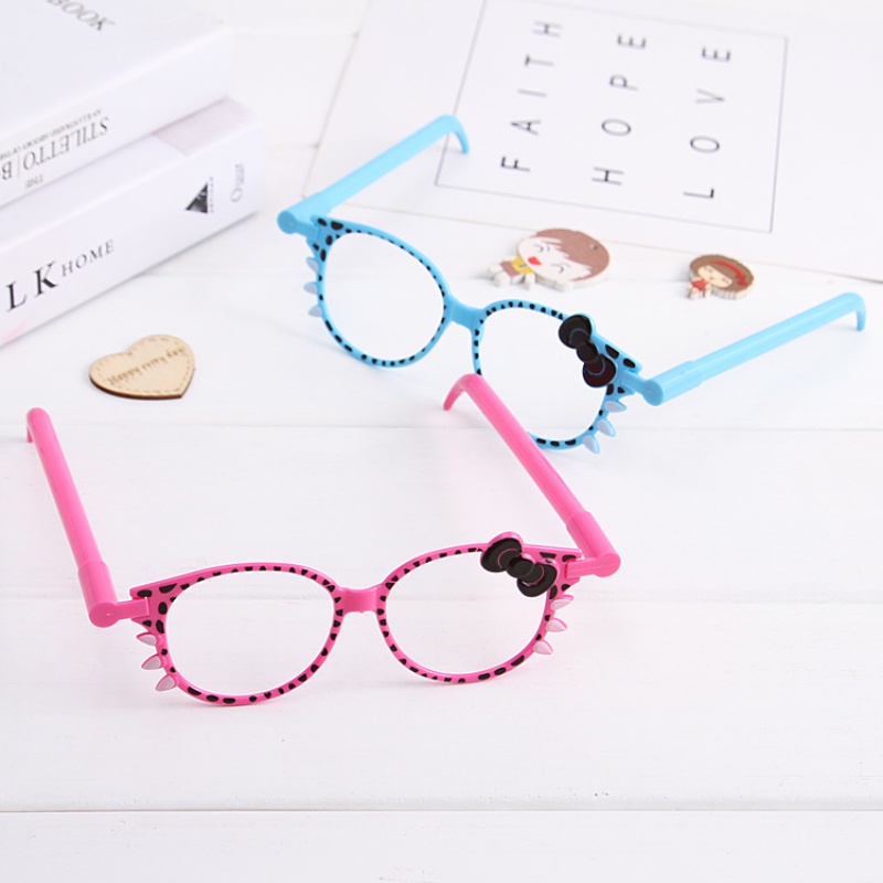 1 Bút Bi Hình Mắt Kính Hoạt Hình Sáng Tạo Cho Bé