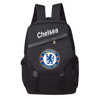 Balo TROY phối nắp in tên và logo đội Chelsea